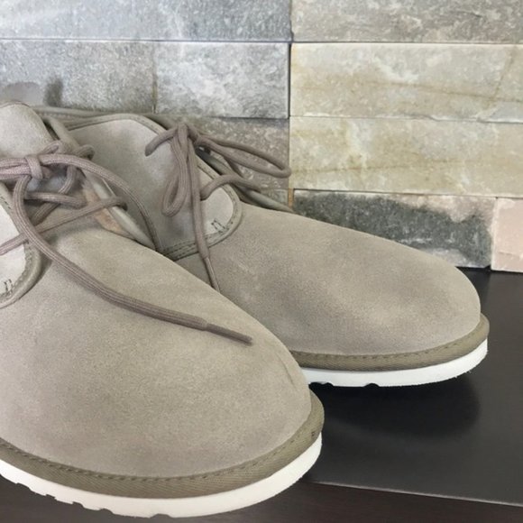 UGG Men's Maksim Brindle Suede Chukka Ankle Boots - Picture 6 of 9